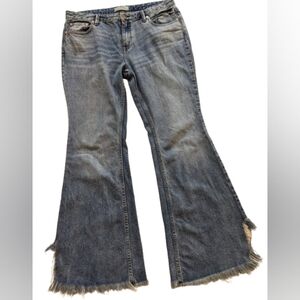 We the Free by Free People Flair Distressed Jeans